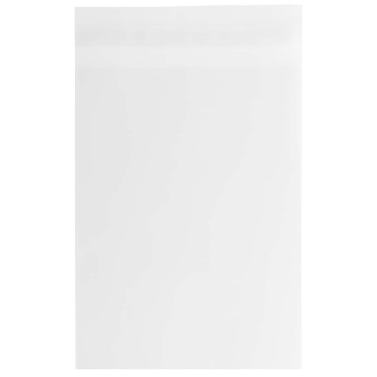 JAM Paper Cello Sleeves with Self Adhesive Closure, 100ct.